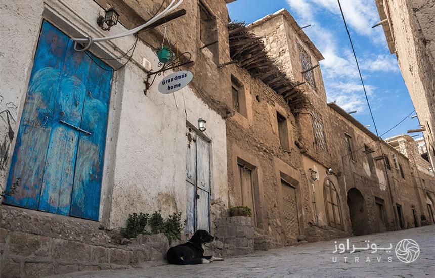 بافت گردشگری روستای قلات در شیراز